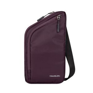 TRAVELON WORLD TRAVEL ESSENTIALS SLIM CROSSBODY BAG